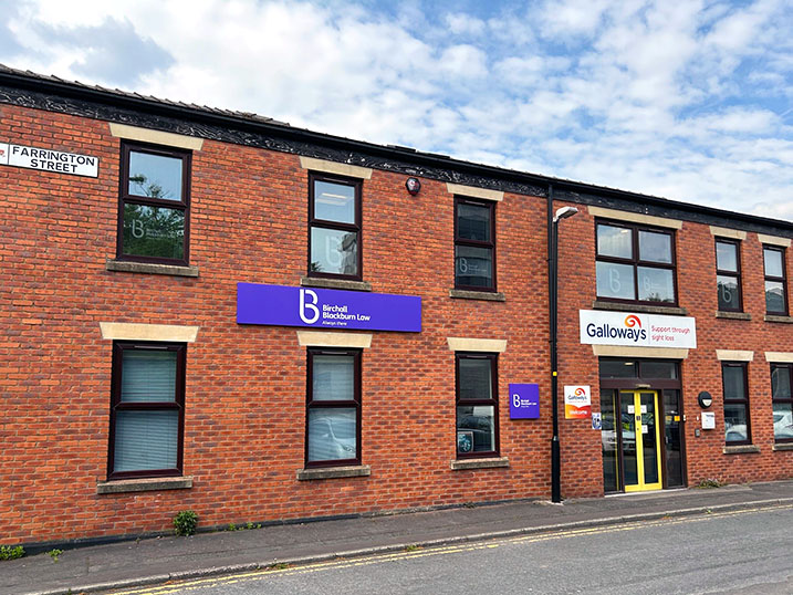 A street photograph of Birchall Blackburn Law